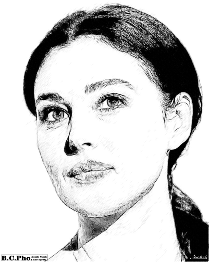 Monica-Bellucci - portrait